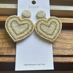 Hypoallergenic Ear post beatiful heart earrings